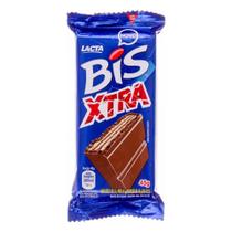 Chocolate Wafer Bis Lacta Xtra Ao Leite 45G Chocolate Wafer Bis Lacta Xtra Ao Leite 45G