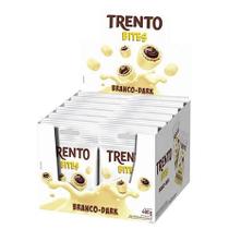 Chocolate Wafer Trento Bites Branco-Dark - Display com 480G