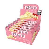 Chocolate Wafer Trento Chesecake de Morango - 464g