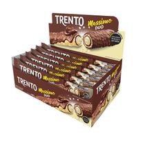 Chocolate Wafer Trento Massimo Duo 375g 16 unidades Chocolate Wafer Trento Massimo Duo 375g 16 unidades