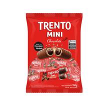 Chocolate Wafer Trento Mini Chocolate Leite 700g Chocolate Wafer Trento Mini Chocolate Leite 700g