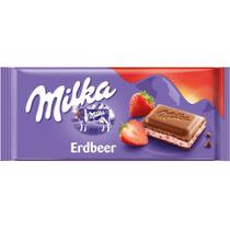 Chocolate Yoghurt Morango MILKA 100g