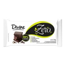 Chocolate Zero 80% Cacau Divine 100 g