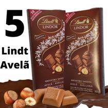 Chocolates Importado Nobre Lindt Ao Leite Com Avelã 100g
