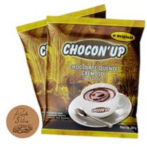 Chocon' up pó para chocolate quente cremoso - 2 unidades