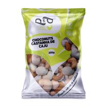 Choconuts P&P Castanha de Caju com Chocolate Branco 250g - Drageado