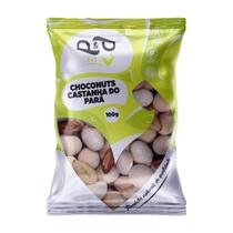 Choconuts P&P Castanha do Pará Chocolate Branco 100g Drageado