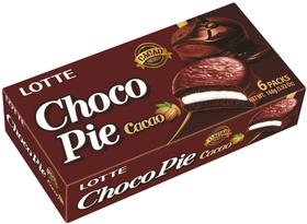 Chocopie Alfajor Cacao Premium com 6 unidades - Lotte