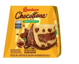 Chocotone Maxi Trufa Chocolate Com Avelã Bauducco 450g Chocotone Maxi Trufa Chocolate Com Avelã Bauducco 450g
