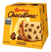 Chocottone Bauducco 400g Panetone com Gotas e Recheio de Chocolate