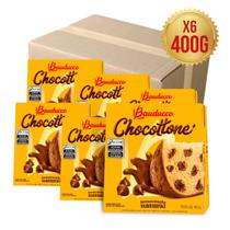 Chocottone Bauducco Caixa 400g. Kit Atacado Natal 6 Unidades