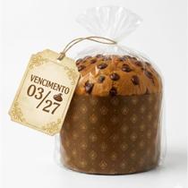 Chocottone Bauducco Gotas de Chocolate 680g Original Sem Embalagem Panetone
