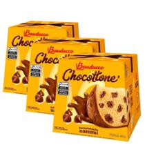 Chocottone Bauducco Kit Com 3 Chocotones 400G