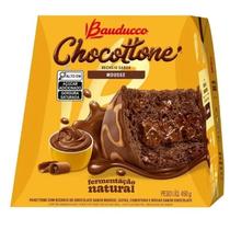 Chocottone Bauducco Maxi Mousse de Chocolate 450g Panetone Recheado Cremoso