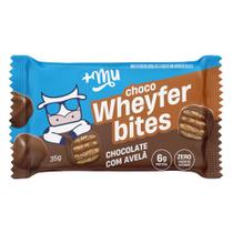 Chocowheyfer Bites +Mu Chocolate com Avelã - Mais Mu