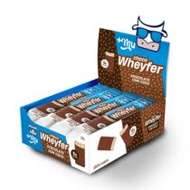 Chocowheyfer Sabor Chocolate com Coco Display com 12 un de 25g - +Mu