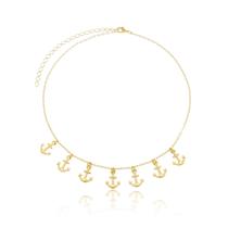 Choker Âncoras de Semijoia