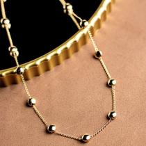 Choker Bolinhas Amassadas Dourada Banhada a Ouro 18 K (3C) Choker Bolinhas Amassadas Dourada Banhada a Ouro 18 K (3C)