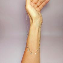 Choker Colar Ponto de Luz e Bolinhas Choker Colar Ponto de Luz e Bolinhas