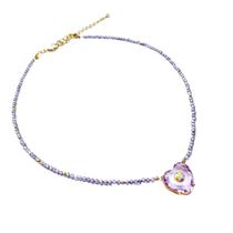 Choker Coleção Lunatic Lilac Heart - Zircônia