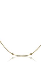 Choker Com Bolinhas Banhado Em Ouro 18k