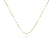 Choker com Corrente de Bolinhas