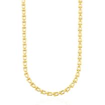 Choker Corrente Inspiração com Pequenos Elos com Extensor Banhado a Ouro 18k Choker Corrente Inspiração com Pequenos Elos com Extensor Banhado a Ouro 18k