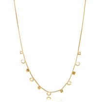 Choker cravejada cristal