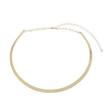 Choker de Aro Liso Banhado em Ouro 18K Choker de Aro Liso Banhado em Ouro 18K