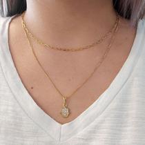 Choker Elos Ovais Banhado Ouro 18k Semijoia Antialérgica Choker Elos Ovais Banhado Ouro 18k Semijoia Antialérgica
