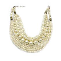 Choker em resinas peroladas Bijuteria Fina CamargoMarkiori CX-5111