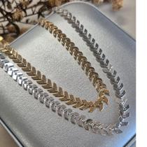 Choker Flechas 30cm Com Extensor 10cm