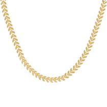 Choker Folhas Delicado Folheado A Ouro 18K Choker Folhas Delicado Folheado A Ouro 18K