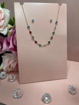 choker folheada a ouro 18k