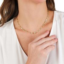 Choker Gargantilha Colar Feminino Coração Banhado a Ouro 18k