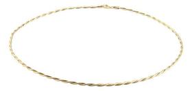 Choker Gargantilha Ouro 18k 750 Maciço 2.2 40 Cm Certificado Choker Gargantilha Ouro 18k 750 Maciço 2.2 40 Cm Certificado