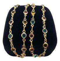 Choker Joias Nobre Premium Pedras Zircônia Banhada a Ouro
