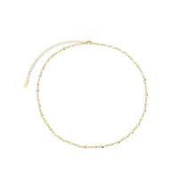 Choker júlia mini elos folheada a ouro 18k