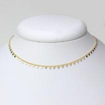Choker Mini Medalhas - e Choker Mini Medalhas - e