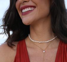 Choker Mini Pérola