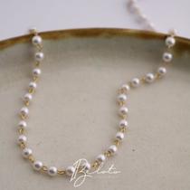 Choker perola isabel dourado Choker perola isabel dourado