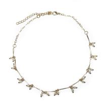 Choker Pingentes de Pérolas