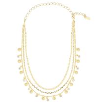 Choker piuka 3 voltas maju folheada a ouro 18k Choker piuka 3 voltas maju folheada a ouro 18k