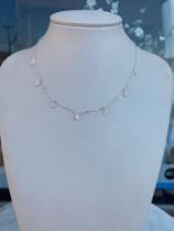 Choker ponto de luz em zircônia Choker ponto de luz em zircônia