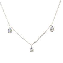 Choker prata 3 gotas Choker prata 3 gotas