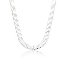 Choker Prata Feminina Colar Adulto Estilosa Gargantilha