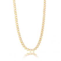 Choker Riviera Coração Cristal