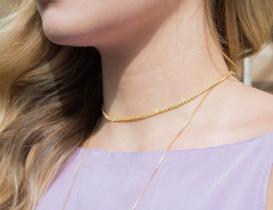 Choker riviera cristal