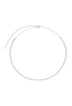 Choker Riviera Cristal Slim Cravejado em Zircônias Banhado em Ouro 18K Choker Riviera Cristal Slim Cravejado em Zircônias Banhado em Ouro 18K