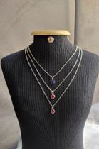 Choker tripla color Choker tripla color